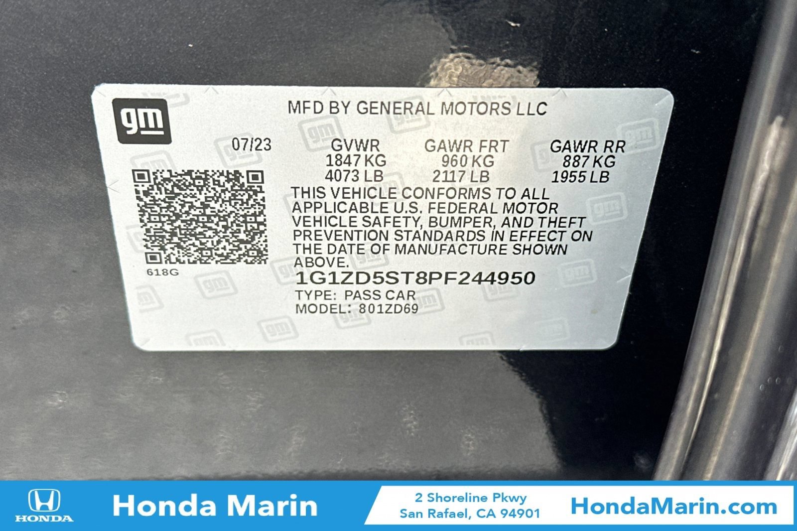 Used 2023 Chevrolet Malibu LT FWD image 36