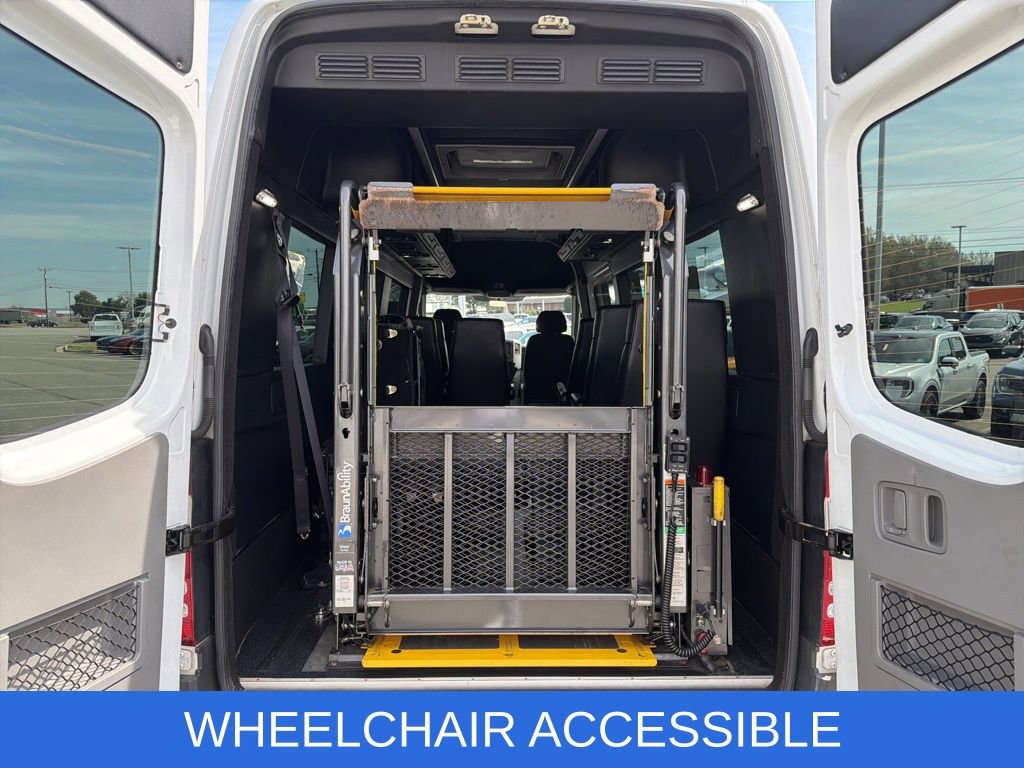 Used 2016 Mercedes-Benz Sprinter 3500 w/ Window Fleet Package image 12