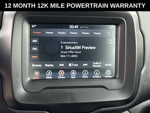 Used 2019 Jeep Renegade Sport w/ UConnect 7.0 Group AWD/4WD image 19