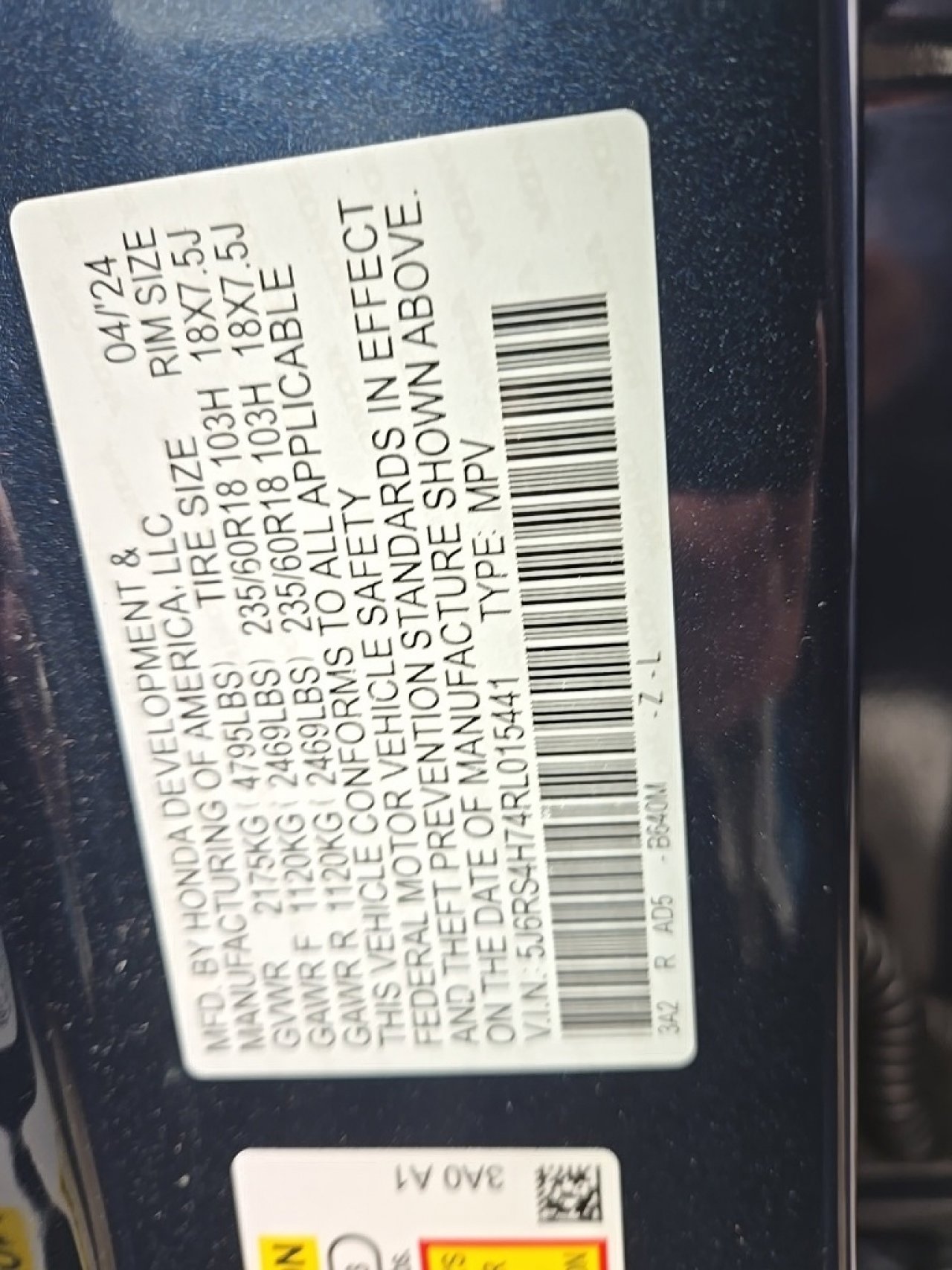 Used 2024 Honda CR-V EX-L image 33