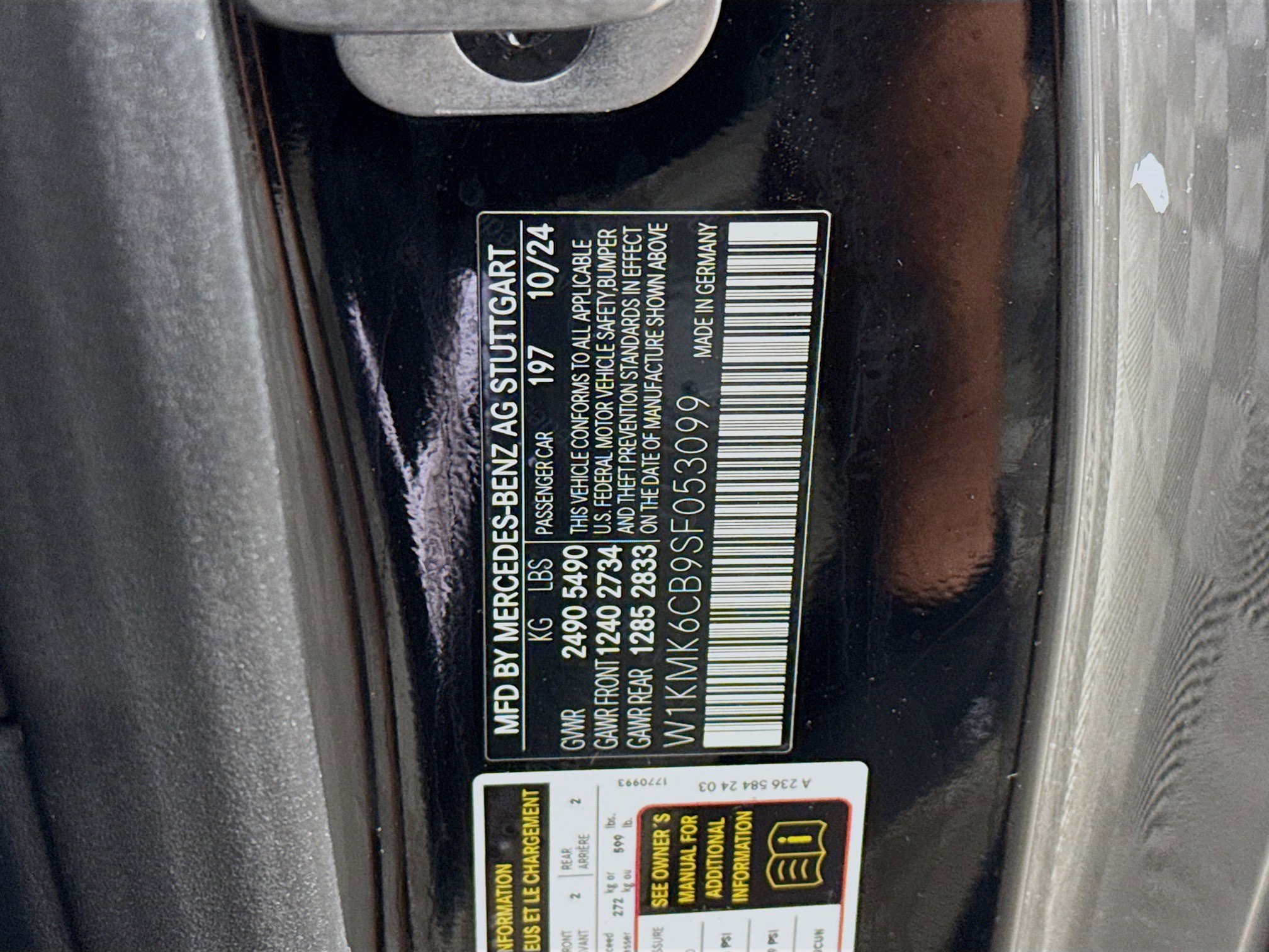 Used 2025 Mercedes-Benz CLE 53 AMG 4MATIC Cabriolet image 38