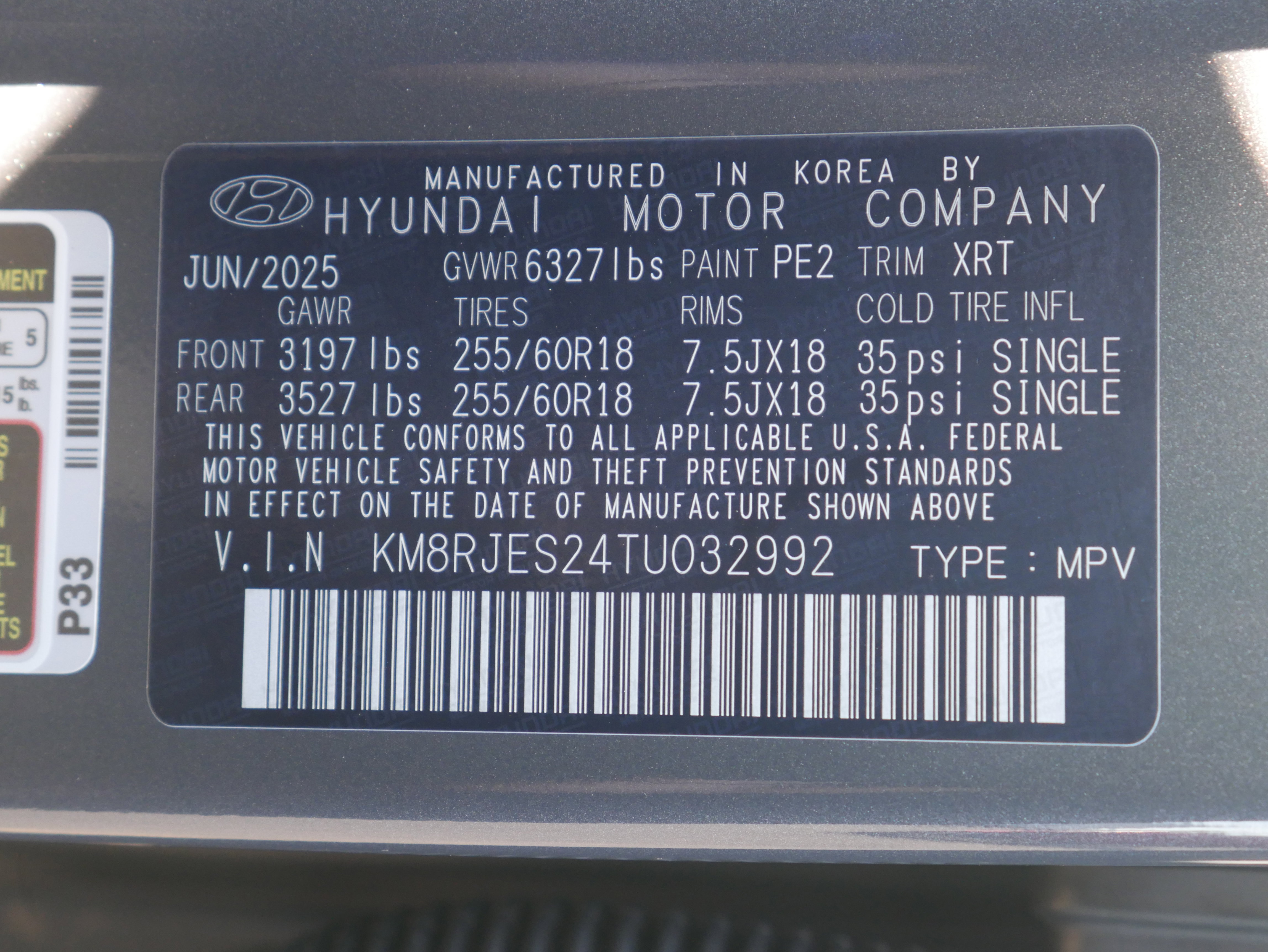 Certified 2026 Hyundai Palisade XRT Pro image 30