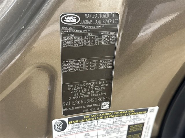 Used 2022 Land Rover Defender 90 X-Dynamic HSE image 31