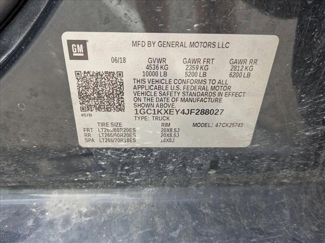 Used 2018 Chevrolet Silverado 2500 High Country w/ Duramax Plus Package image 15