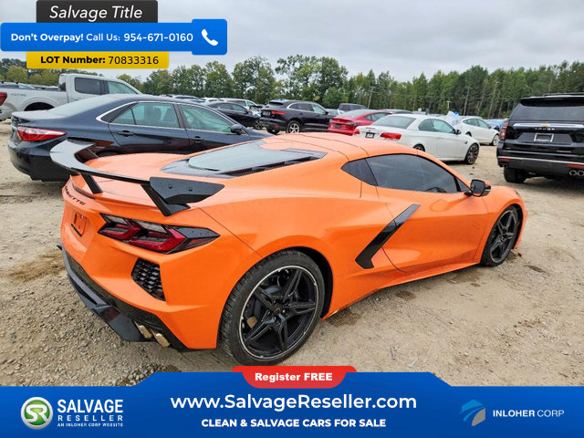 Used 2022 Chevrolet Corvette Stingray Coupe w/ 1LT RWD image 4