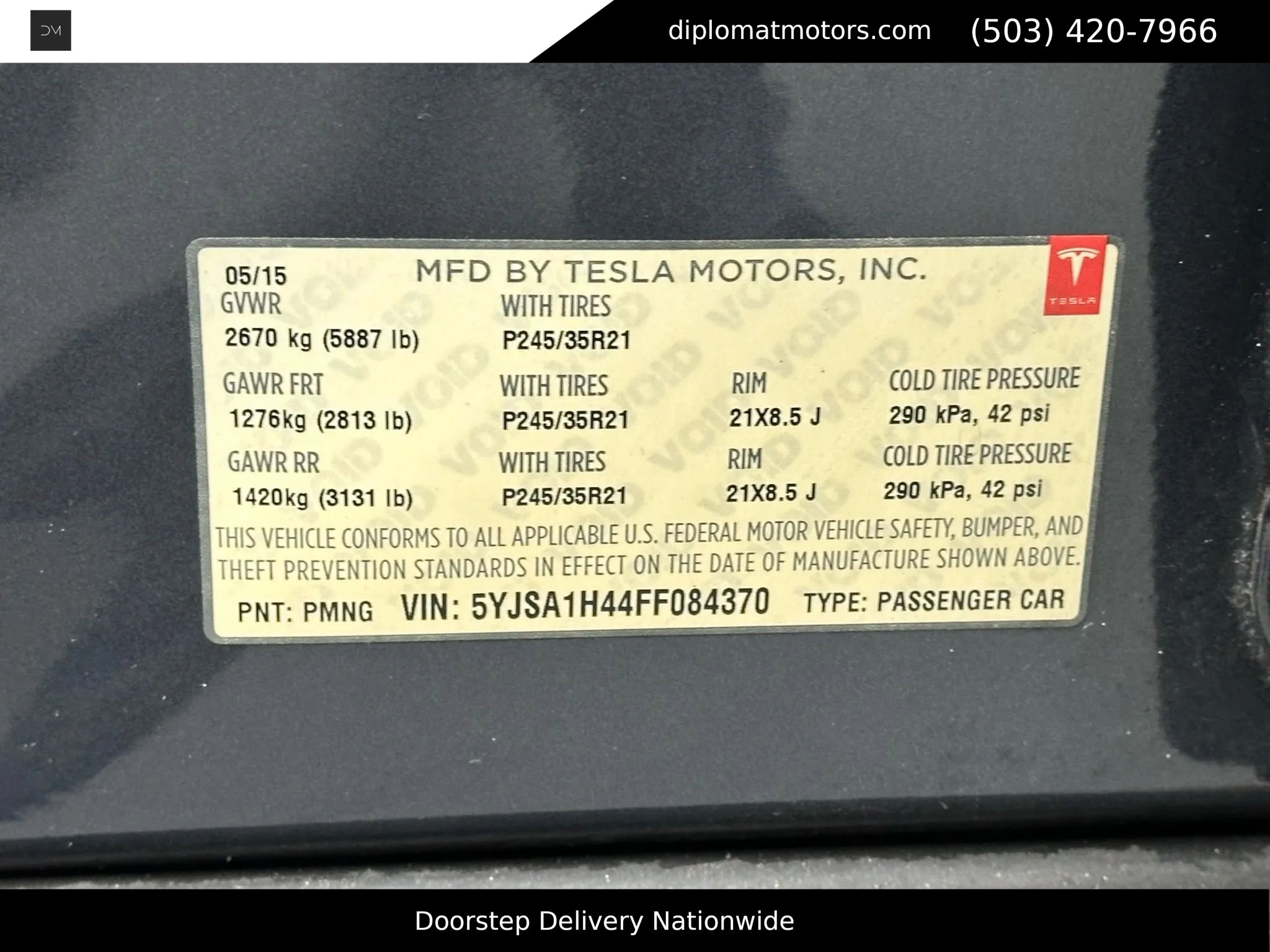 Used 2015 Tesla Model S P85D image 45