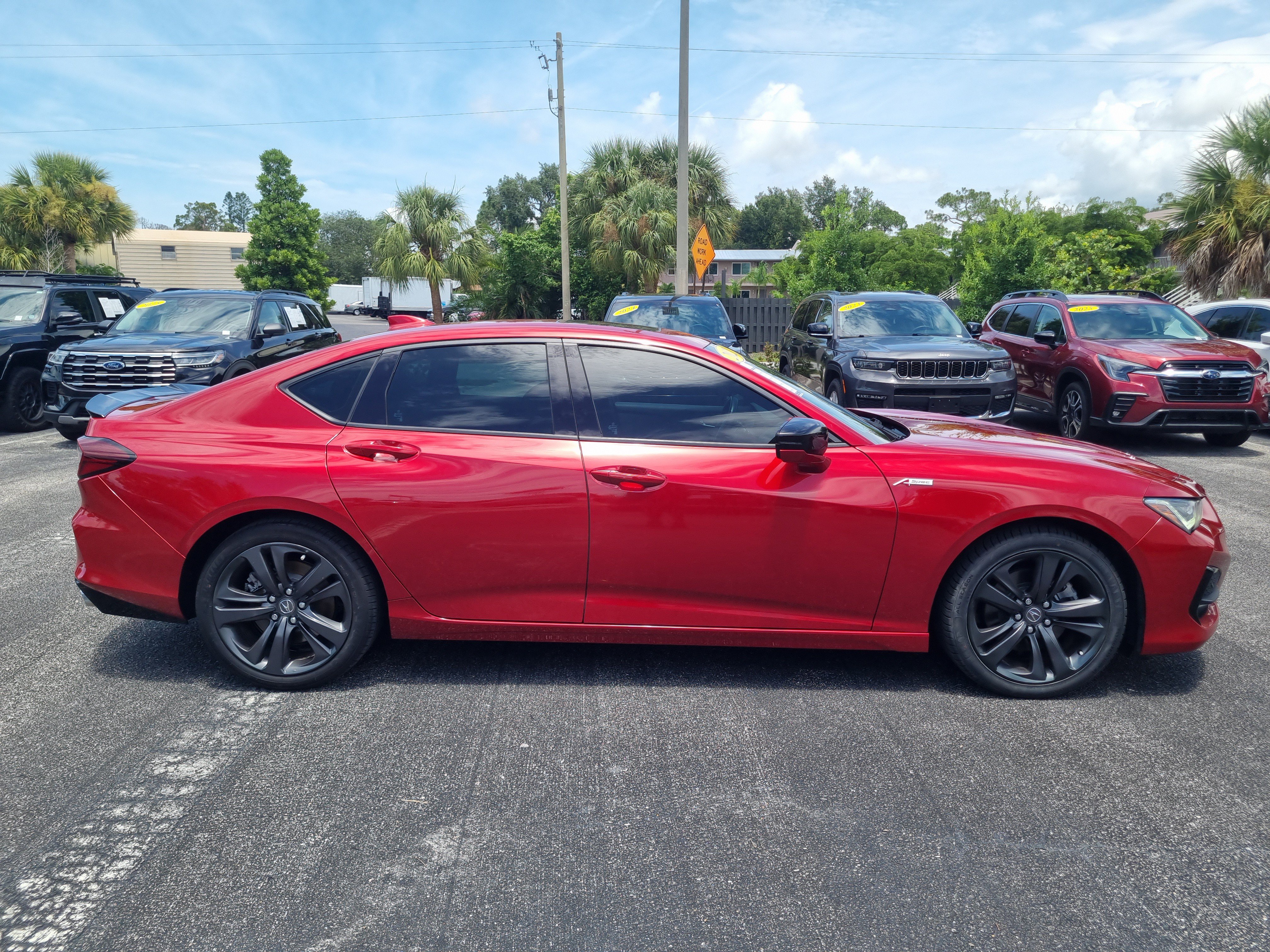 Used 2021 Acura TLX w/ A-SPEC Package AWD/4WD image 8