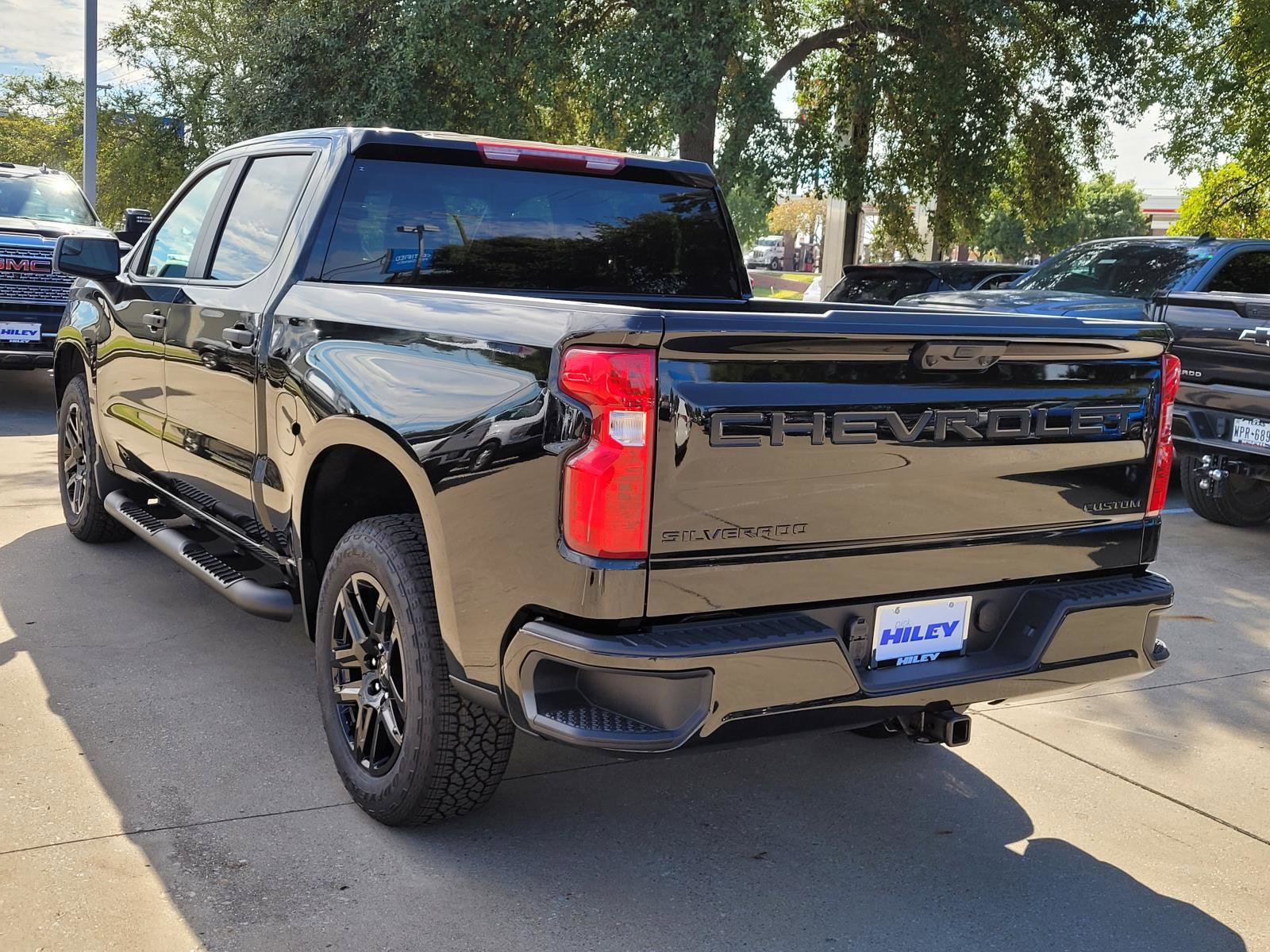 New 2026 Chevrolet Silverado 1500 Custom w/ Turbomax Blackout Package RWD image 3