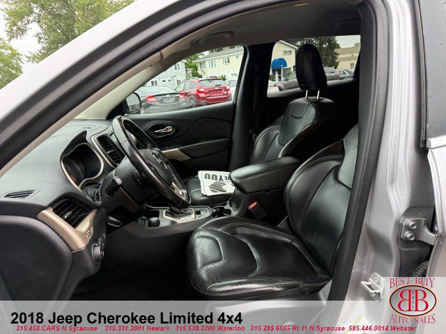 Used 2018 Jeep Cherokee Limited AWD/4WD image 10