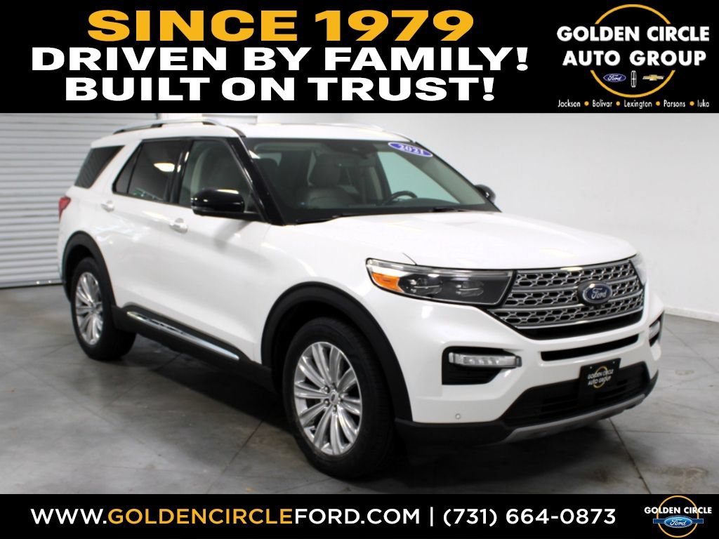 Used 2021 Ford Explorer Limited w/ Equipment Group 301A RWD image 1