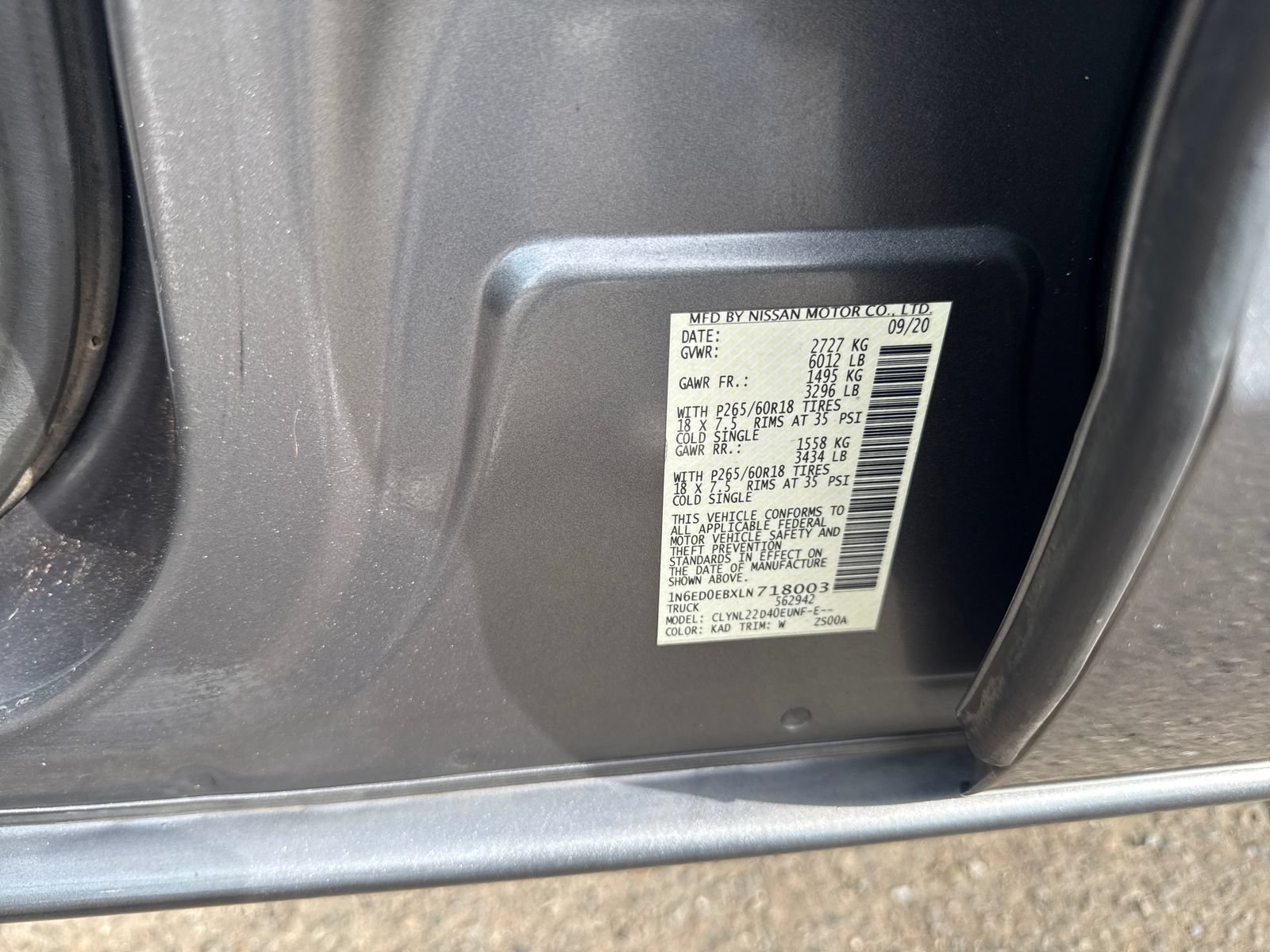 Used 2020 Nissan Frontier SV AWD/4WD image 30
