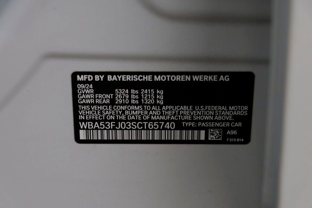 Used 2025 BMW 530i xDrive image 24