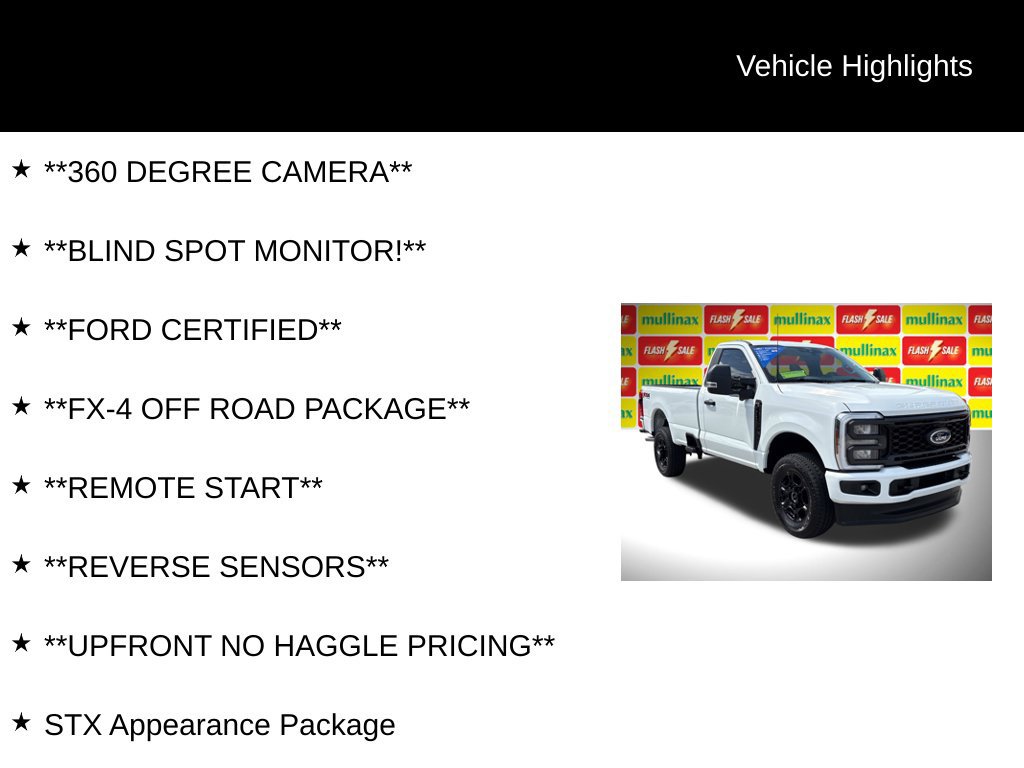 Certified 2025 Ford F350 XL w/ STX Appearance Package AWD/4WD image 13