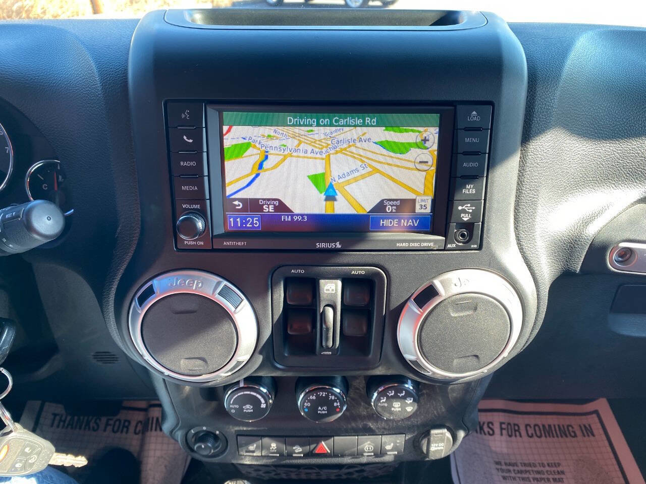 Used 2012 Jeep Wrangler Unlimited Sahara w/ Connectivity Group image 14