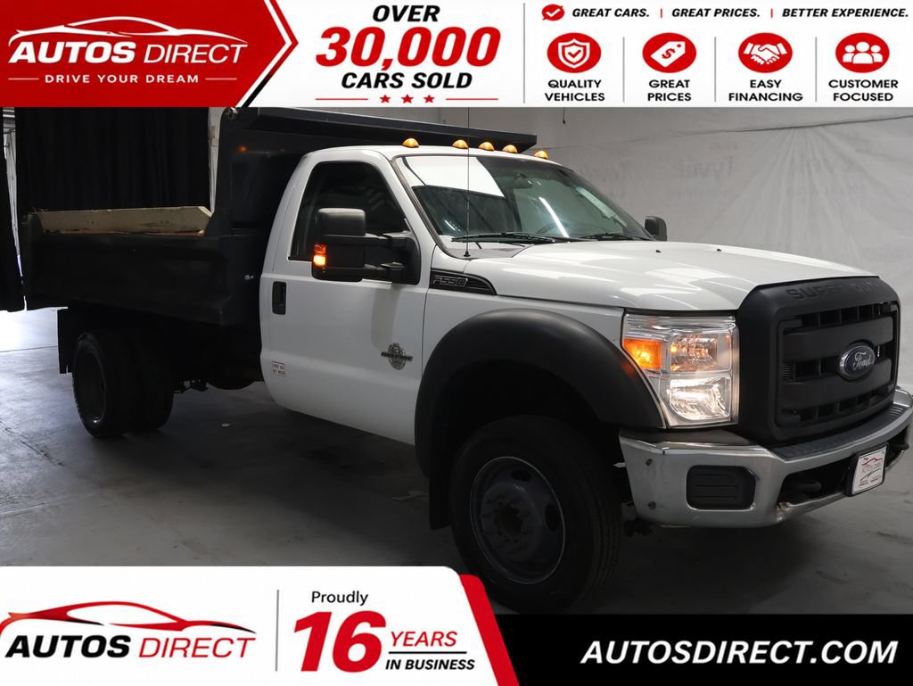 Used 2015 Ford F550 2WD Regular Cab Super Duty image 1