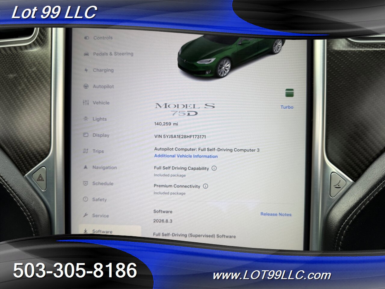 Used 2017 Tesla Model S 60D image 2