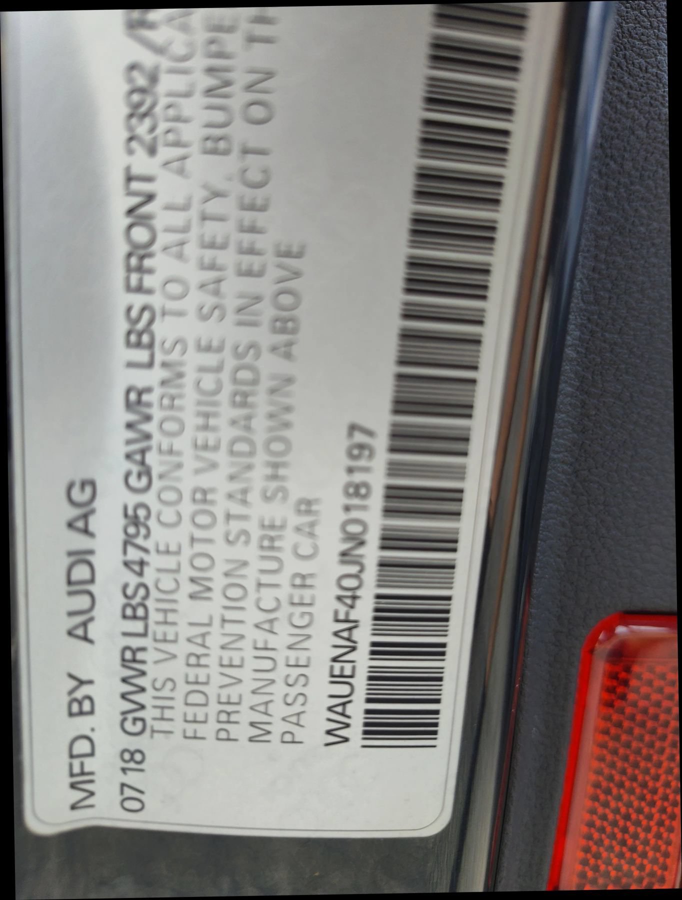 Used 2018 Audi A4 2.0T Premium Plus w/ Premium Plus Package AWD/4WD image 24