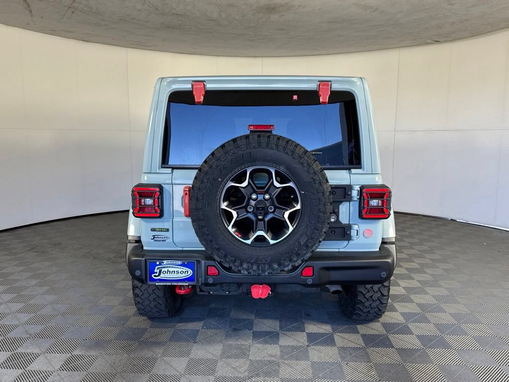 Certified 2023 Jeep Wrangler Unlimited Rubicon w/ Steel Bumper Group AWD/4WD image 12