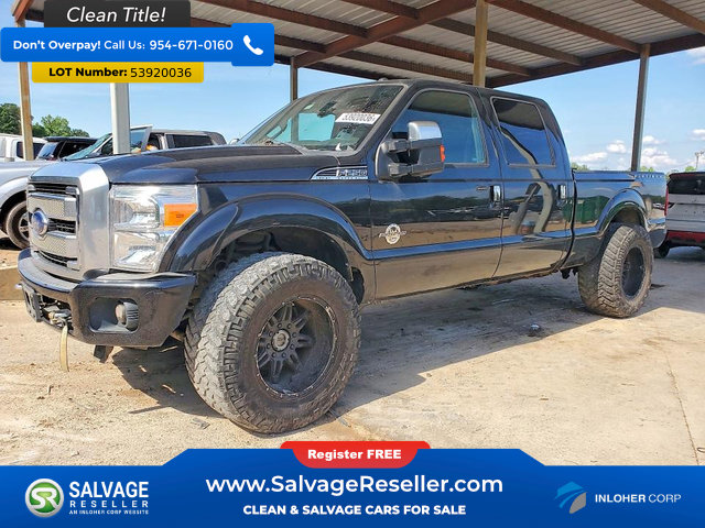 Used 2015 Ford F250 Platinum w/ FX4 Off-Road Package