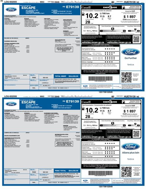 Used 2017 Ford Escape SE AWD/4WD image 4