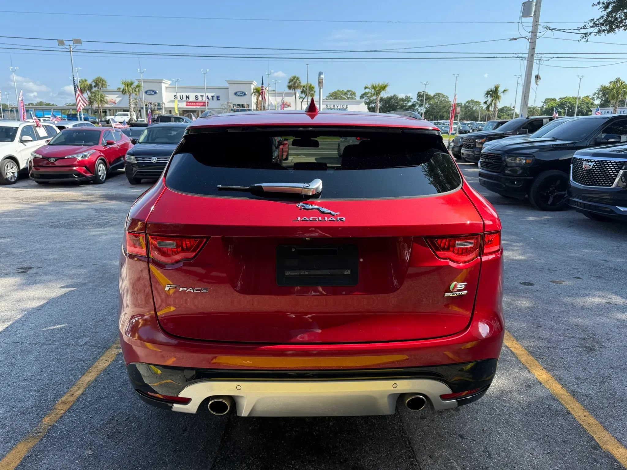 Used 2018 Jaguar F-PACE S AWD/4WD image 6