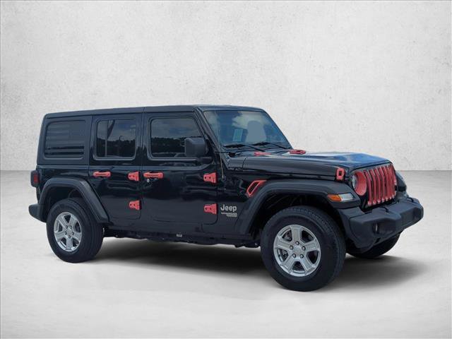 Used 2021 Jeep Wrangler Unlimited Sport AWD/4WD image 3
