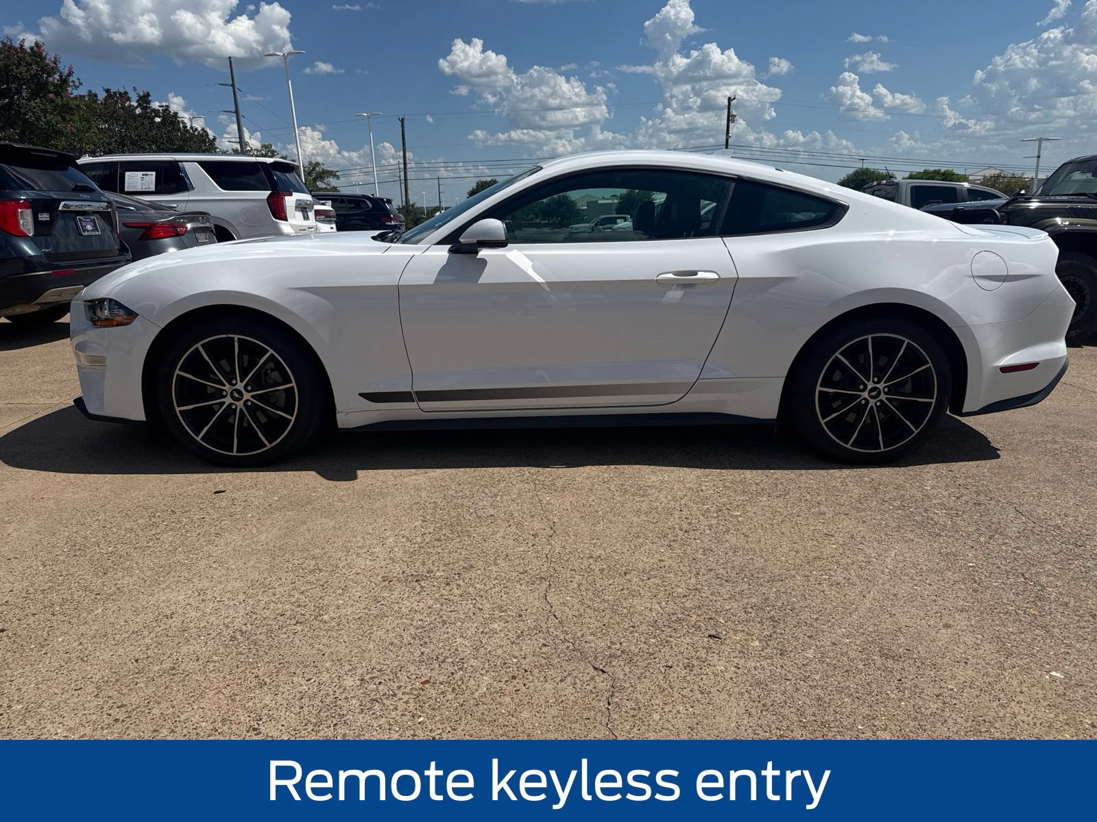 Used 2020 Ford Mustang Premium w/ Wheel & Stripe Package RWD image 4