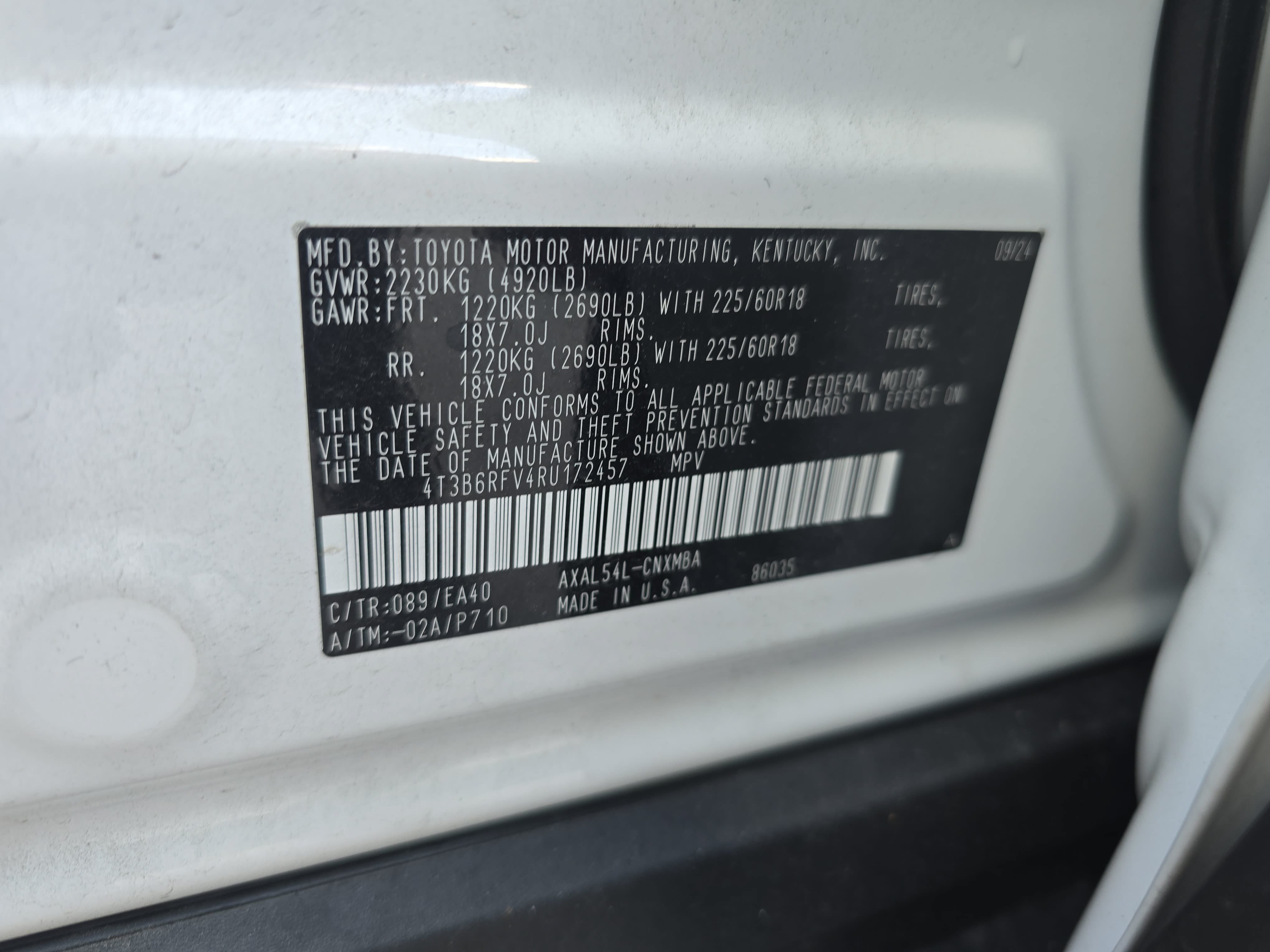 Certified 2024 Toyota RAV4 XLE Premium w/ Weather Package AWD/4WD image 33