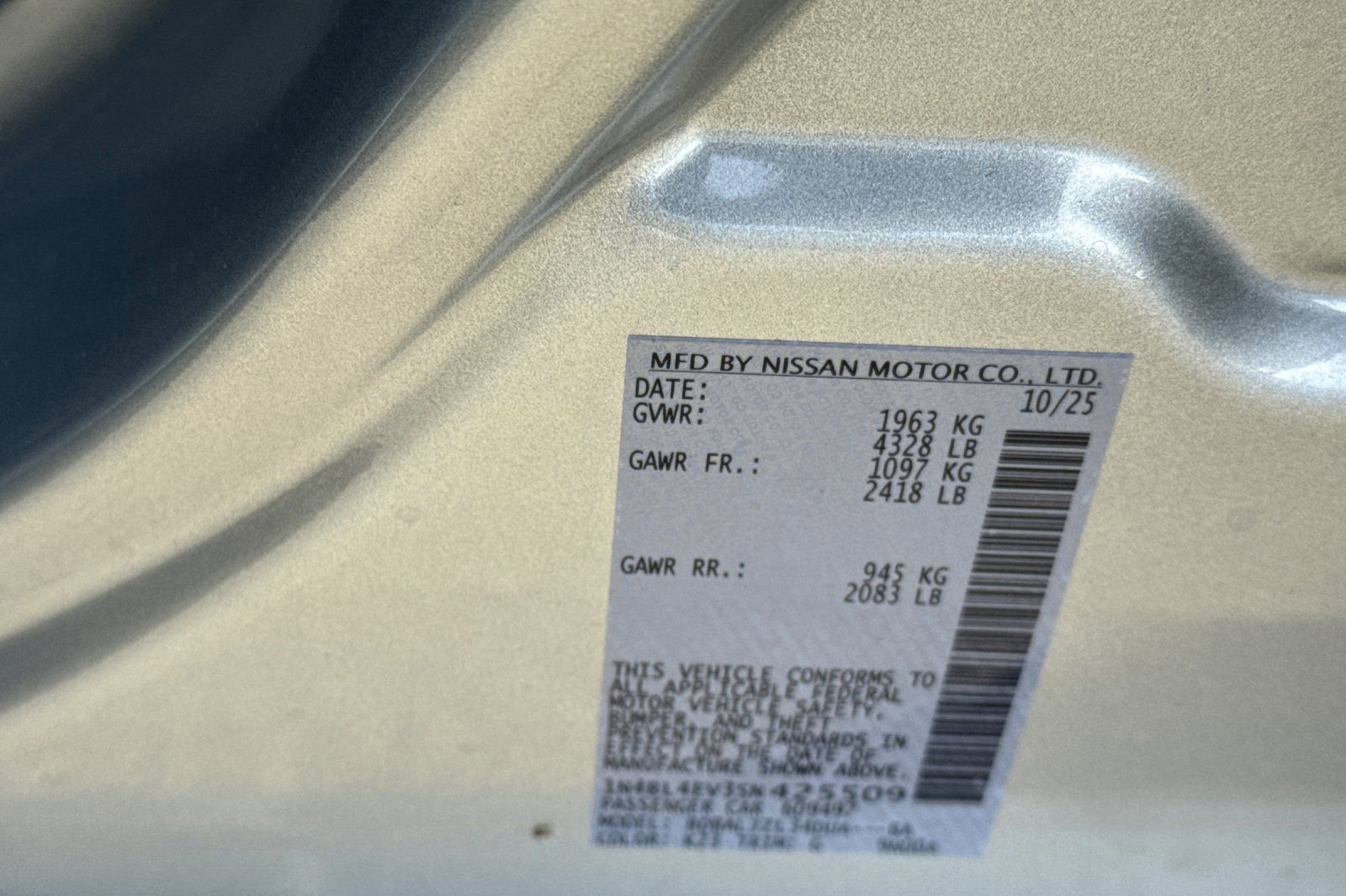 New 2025 Nissan Altima 2.5 SL image 23