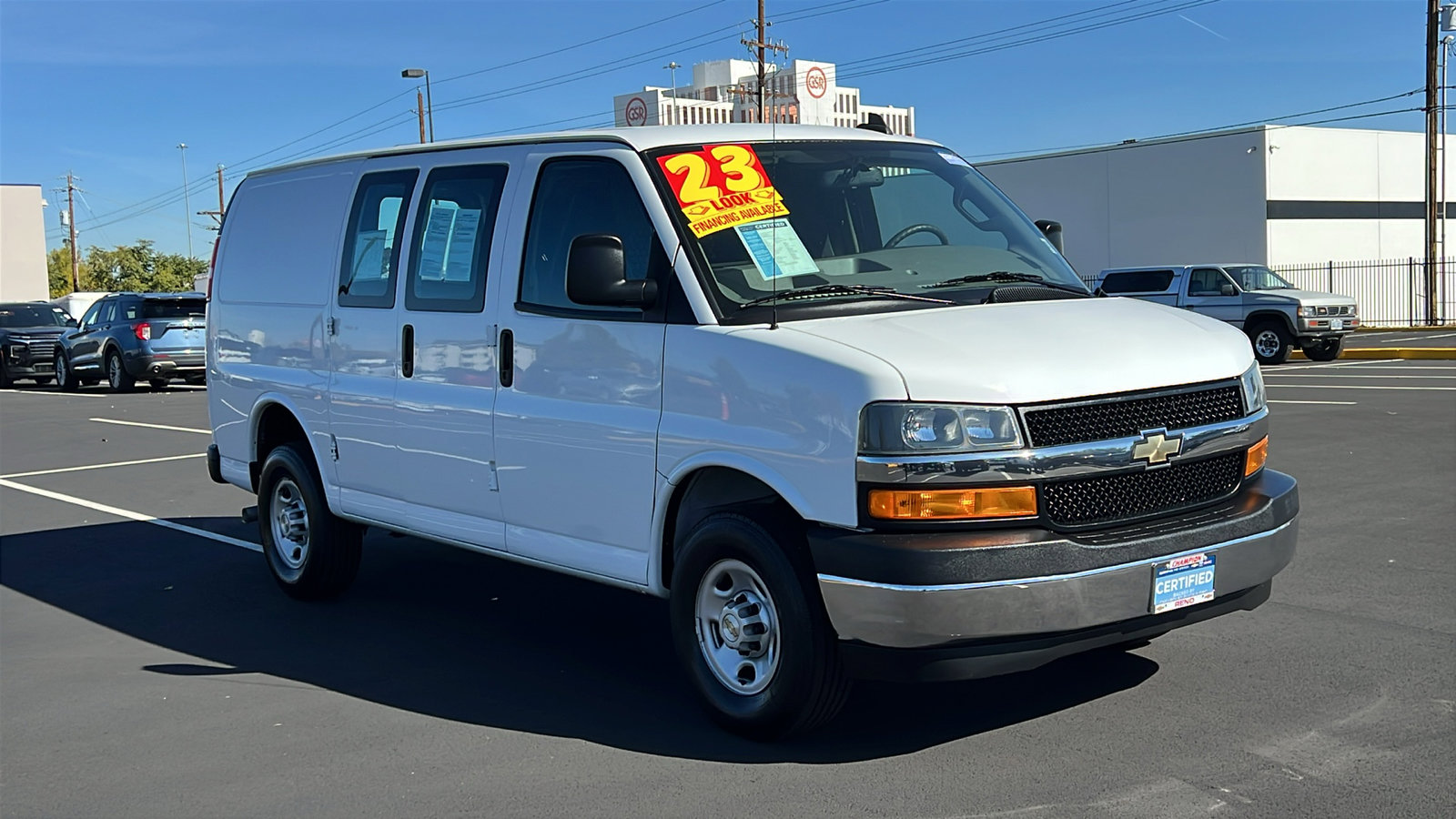 Certified 2023 Chevrolet Express 2500 w/ Driver Convenience Package image 3