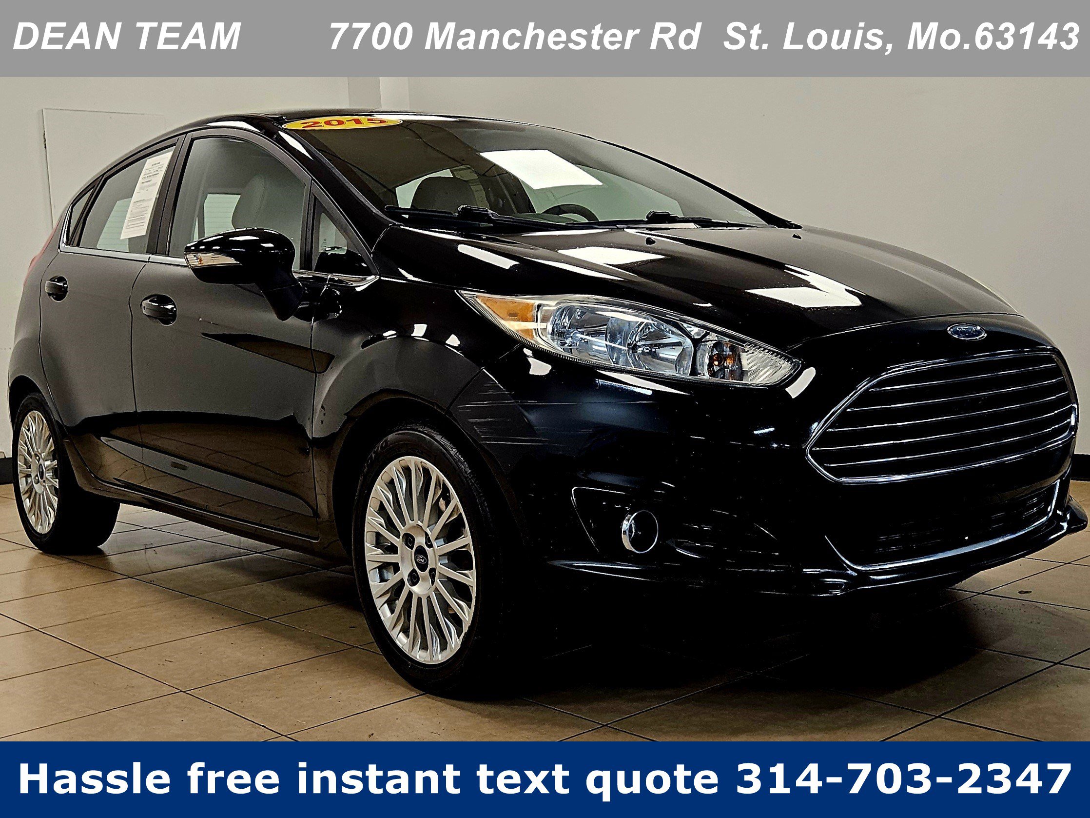 Used 2015 Ford Fiesta Titanium