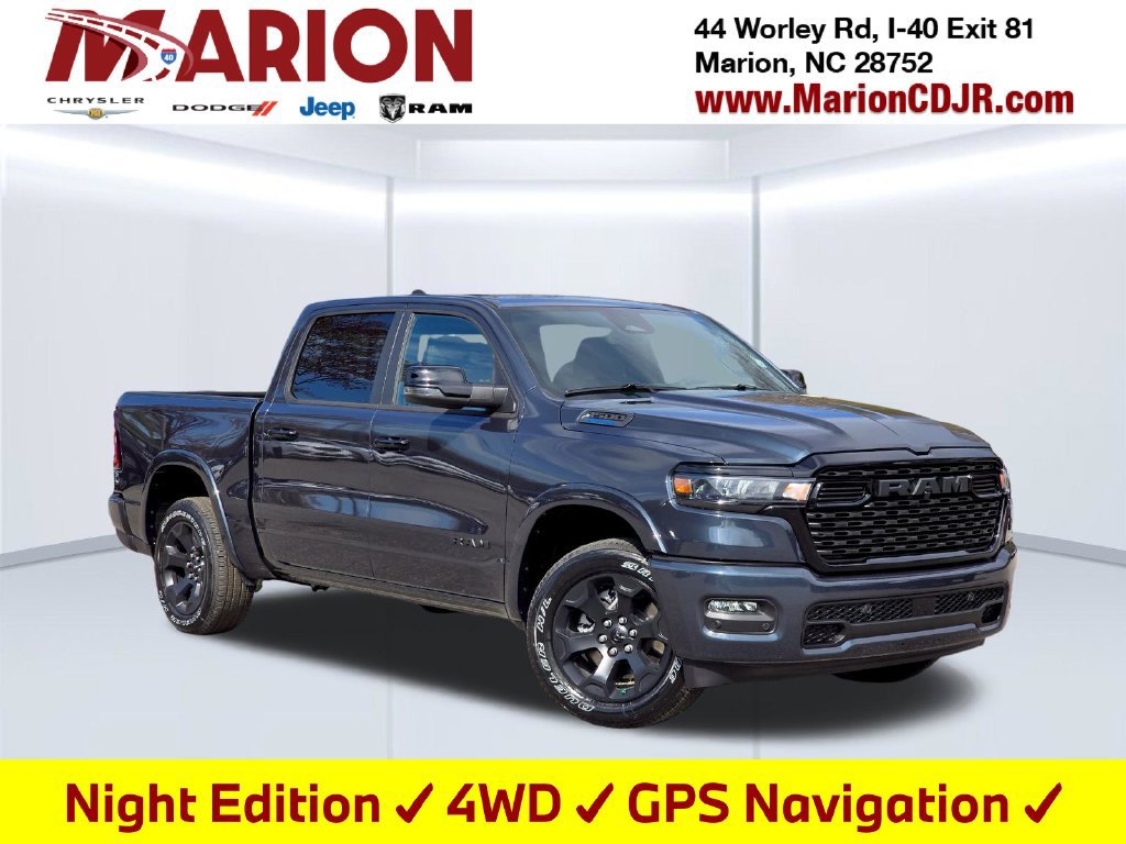 New 2026 RAM 1500 Big Horn w/ Night Edition AWD/4WD 360° Tour