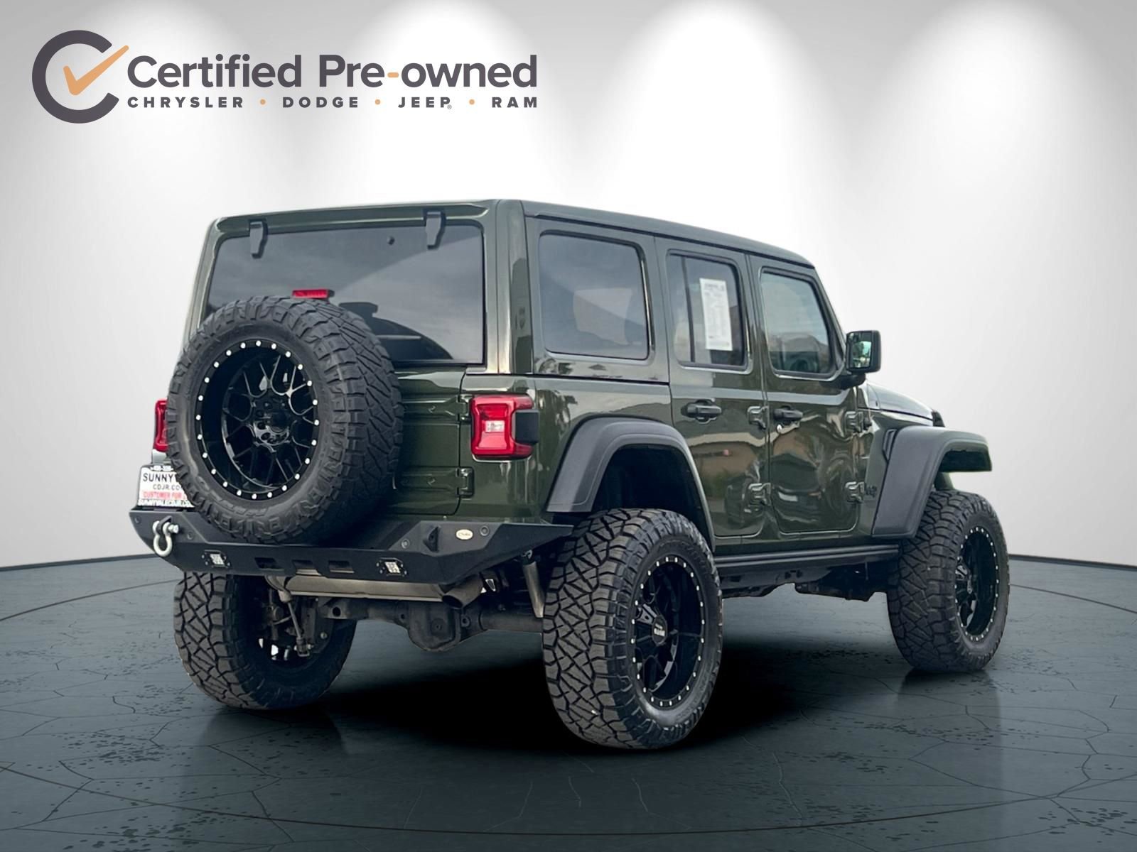 Certified 2021 Jeep Wrangler Unlimited Sport w/ Sun And Sound Package image 4
