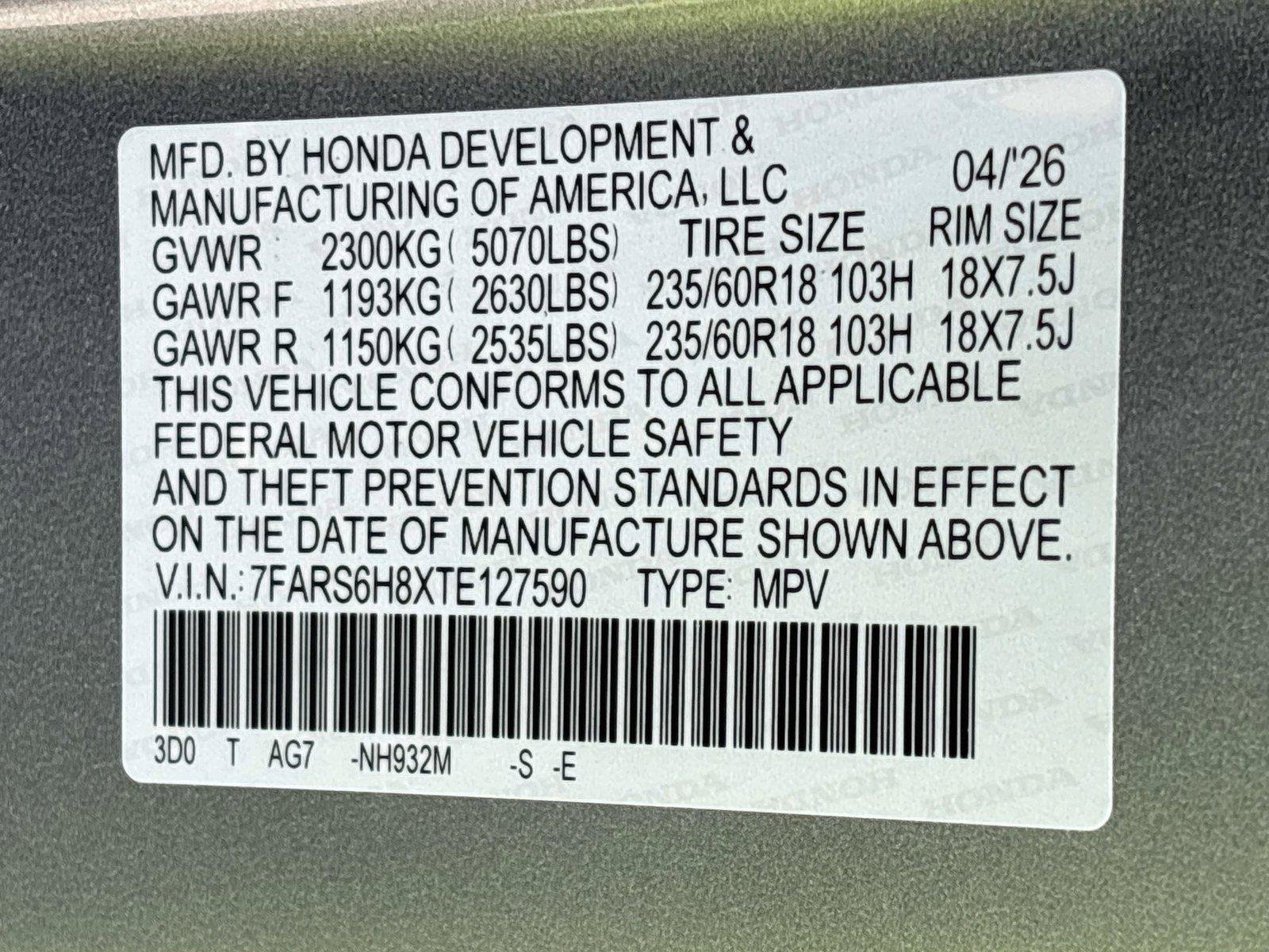 Certified 2026 Honda CR-V Sport-L image 36
