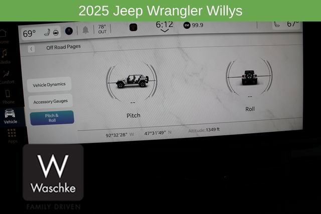 New 2025 Jeep Wrangler Willys image 55