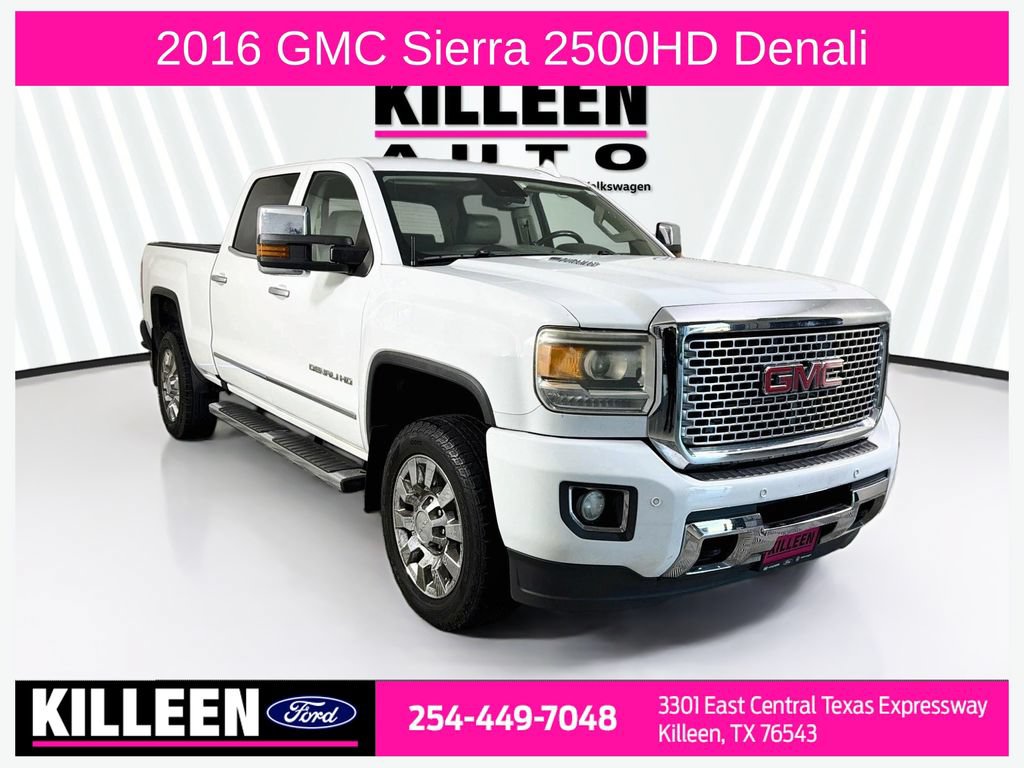 Used 2016 GMC Sierra 2500 Denali w/ Duramax Plus Package