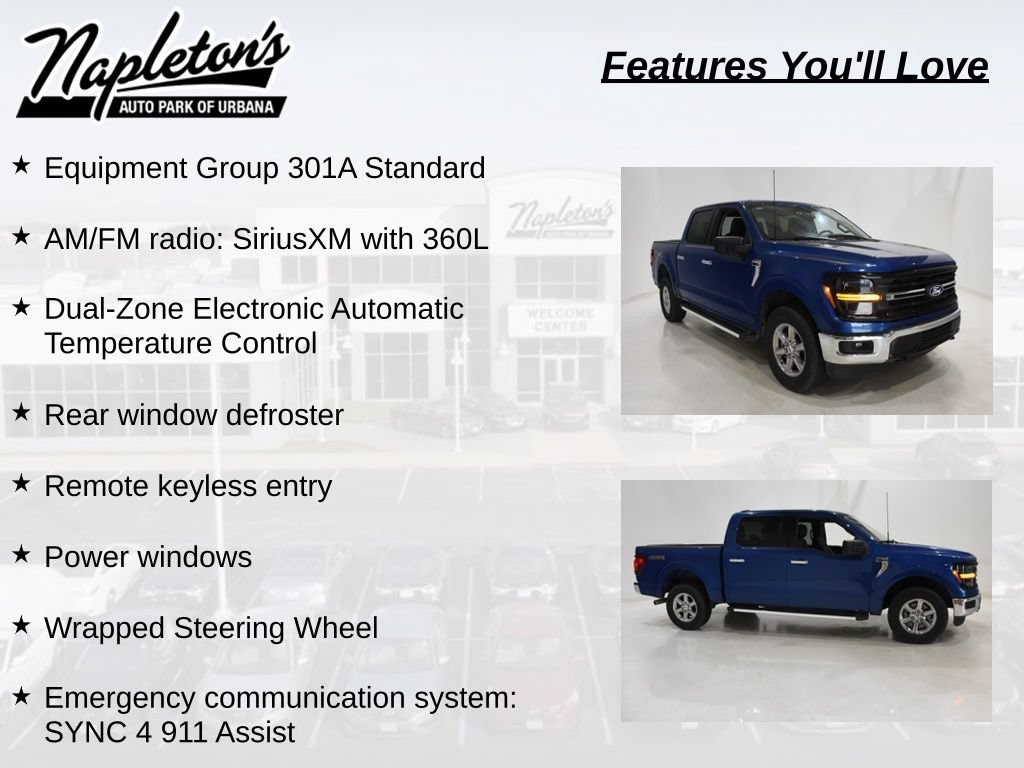 Used 2025 Ford F150 XLT w/ Equipment Group 301A Standard AWD/4WD image 8