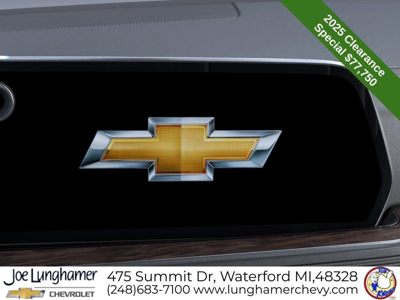 New 2025 Chevrolet Tahoe Premier w/ LPO, Illumination Package AWD/4WD image 22