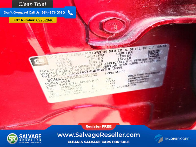 Used 2014 Chevrolet Captiva Sport LT w/ Convenience Package FWD image 17