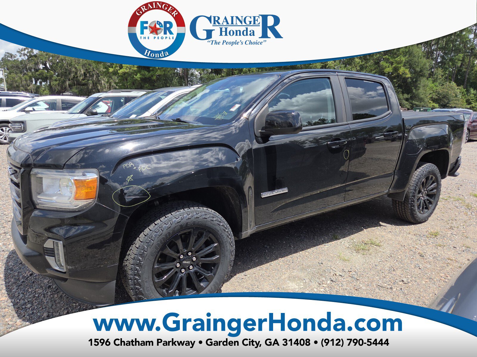 Used 2022 GMC Canyon Elevation w/ Trailering Package RWD image 1