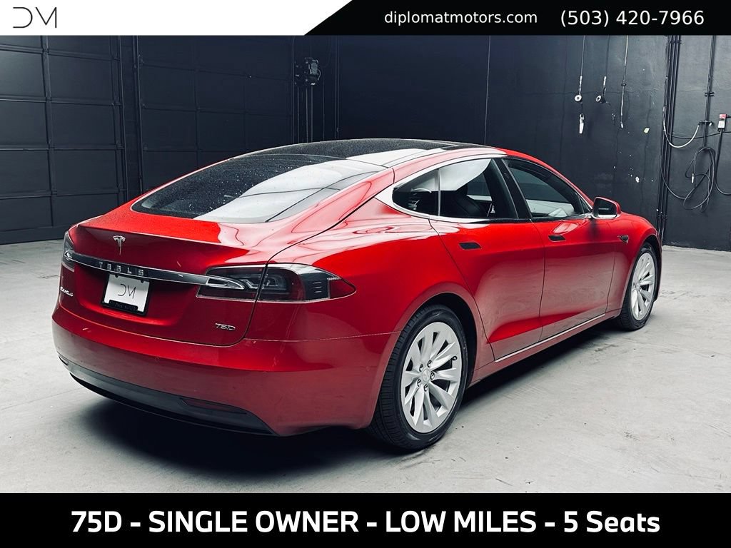 Used 2017 Tesla Model S 75D AWD/4WD image 7