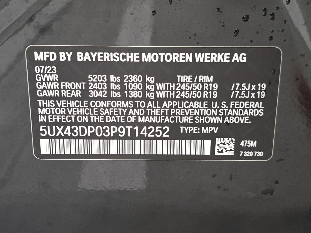 Certified 2023 BMW X3 sDrive30i w/ Convenience Package RWD image 34