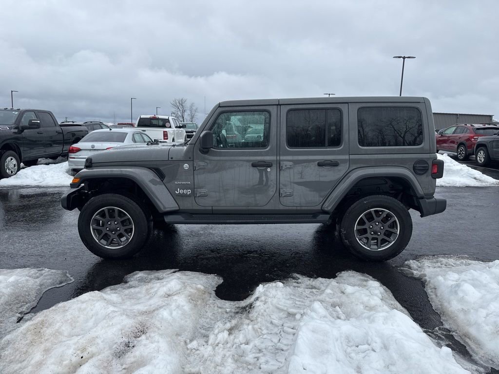 Used 2020 Jeep Wrangler Unlimited Sahara w/ Uconnect 4C Nav & Sound Group image 6