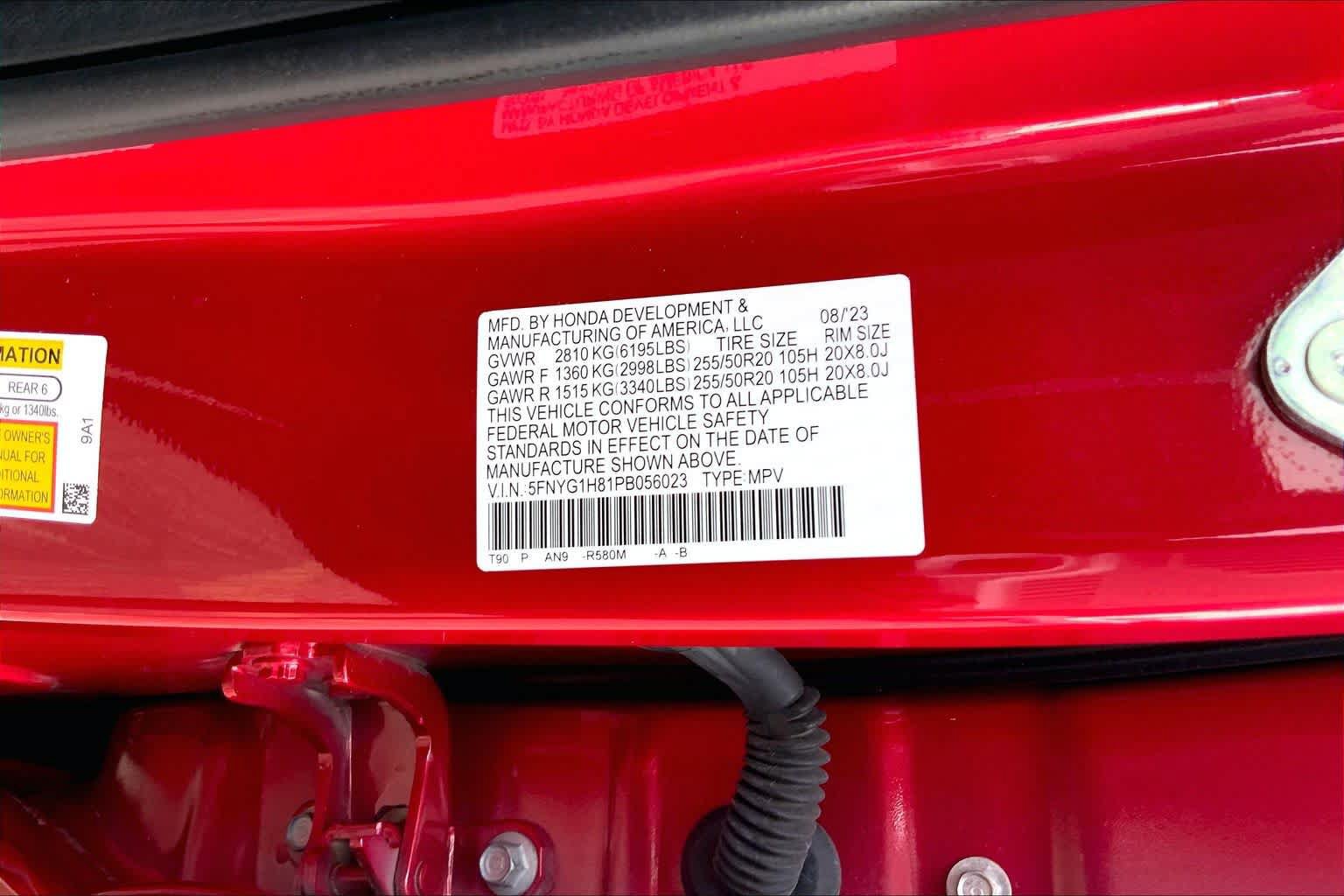 Used 2023 Honda Pilot Elite image 37