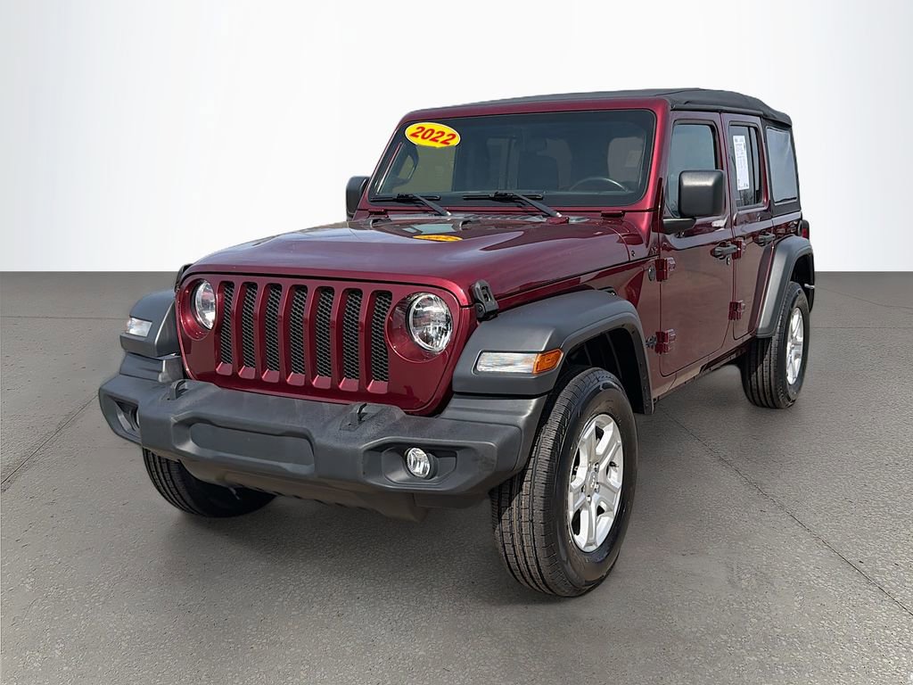 Used 2022 Jeep Wrangler Unlimited Sport image 8