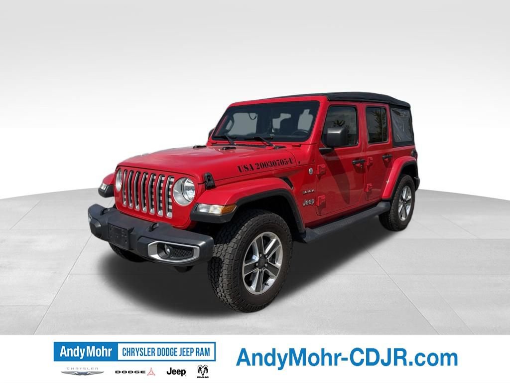 Used 2018 Jeep Wrangler Unlimited Sahara AWD/4WD image 3
