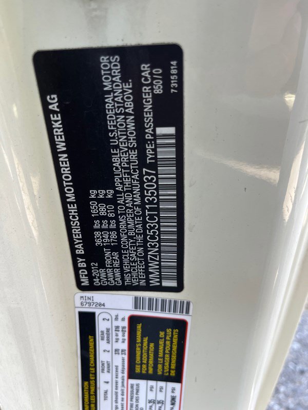 Used 2012 MINI Cooper Convertible image 11