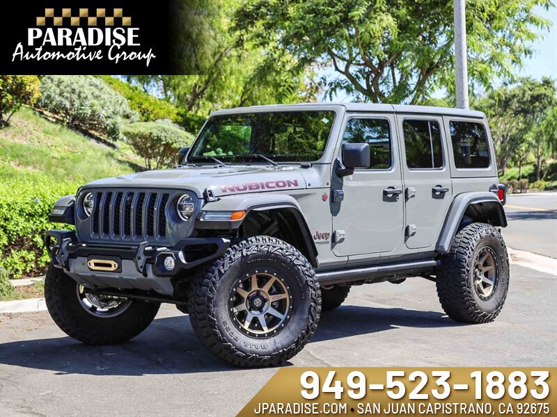 Used 2022 Jeep Wrangler Unlimited Rubicon w/ LED Lighting Group