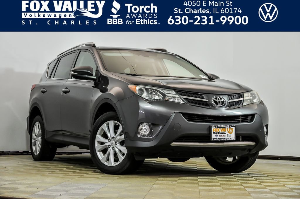 Used 2015 Toyota RAV4 Limited w/ Technology Package AWD/4WD video 1