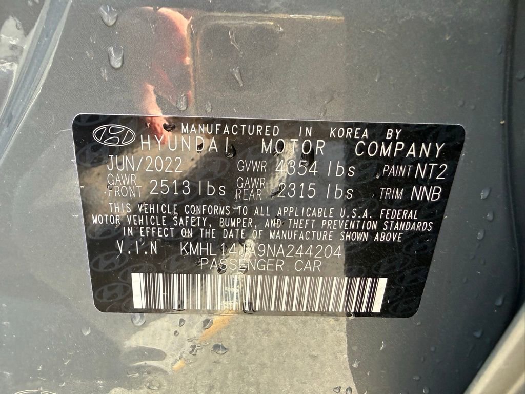 Used 2022 Hyundai Sonata SEL w/ Convenience Package image 33